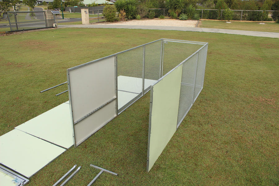Chicken coop assembly