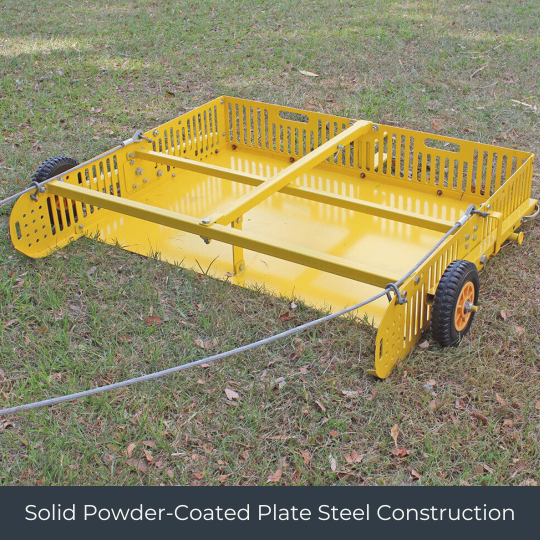 Scoop'N'Tow Manure Scooper / Paddock Field Cleaner + Trailer