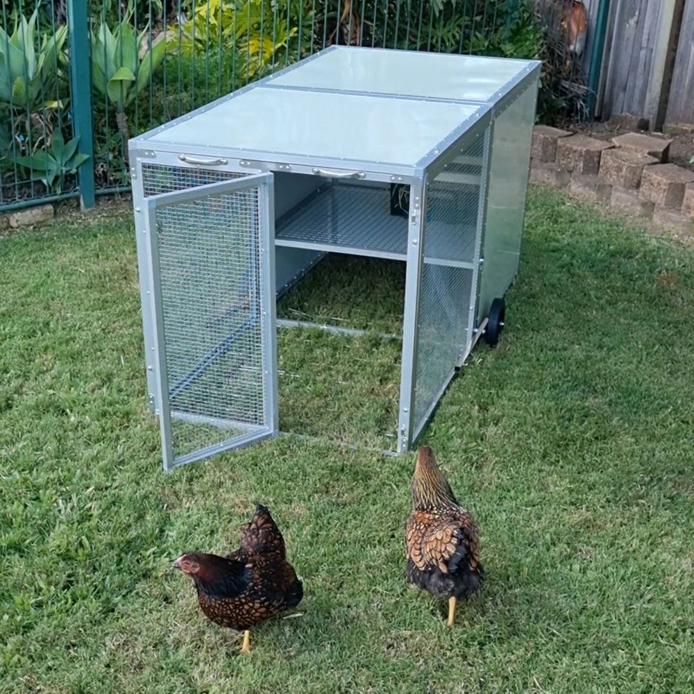 Aussie Chicken Coop tractor
